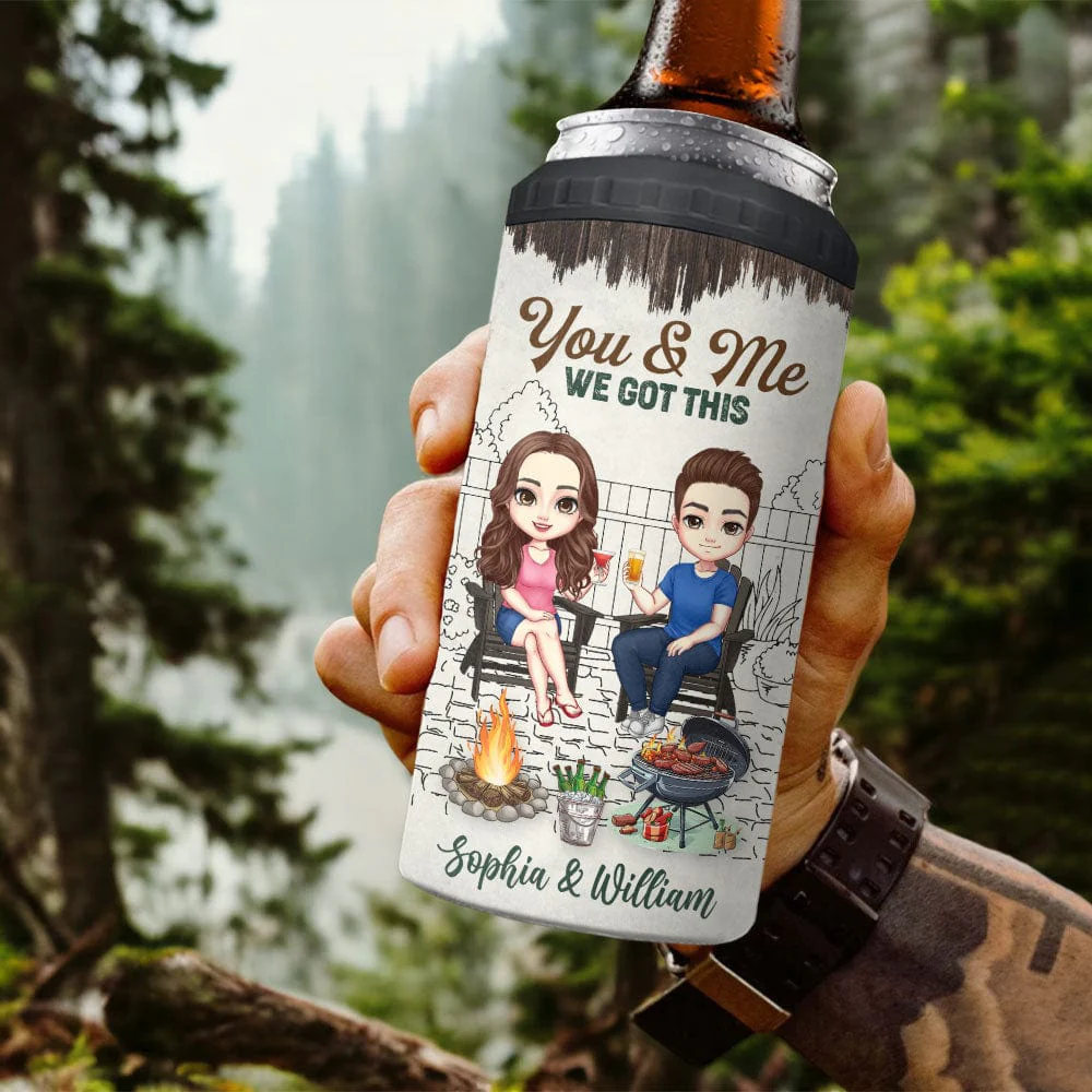 Husband And Wife Drinking Buddies For Life Family Cooler Tumbler Personalized Gift DA199 890209 - Image 3