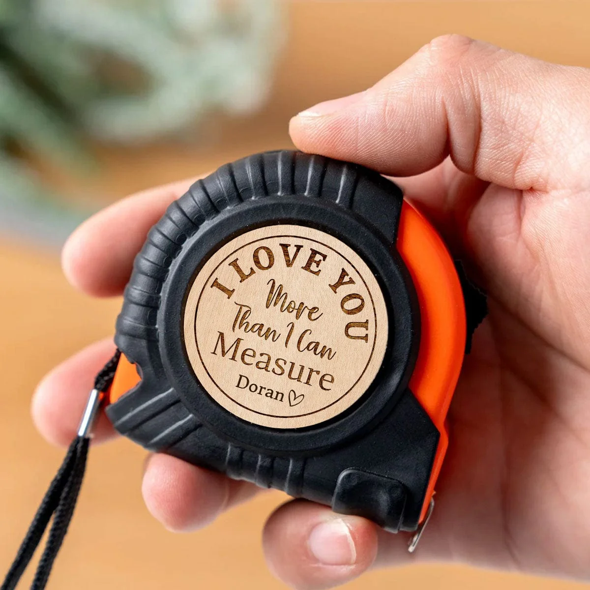 I Love You More Than I Can Measure Valentine's Day Tape Measure Personalized Gift TH10 892247 - Image 3