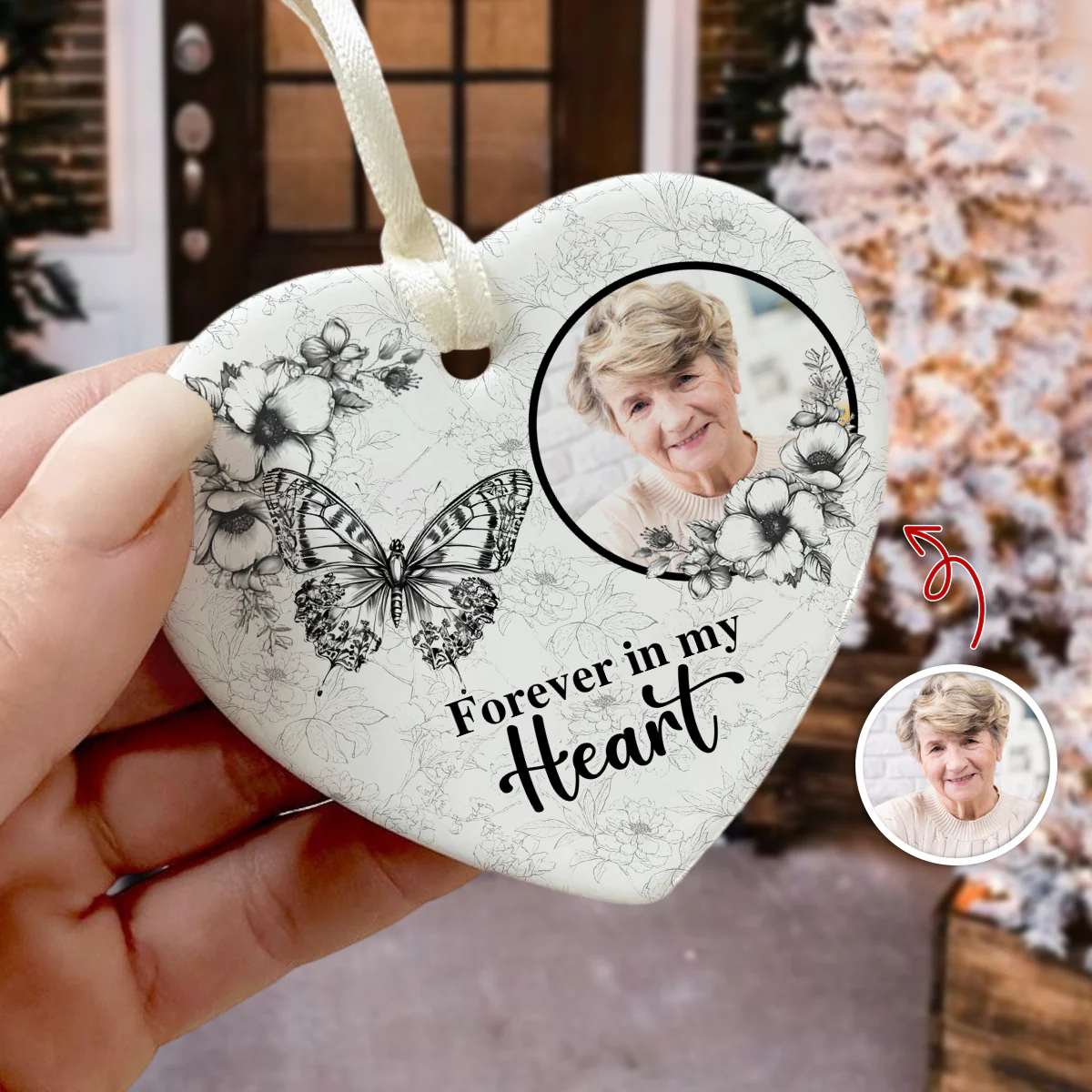 I'm Always With You Memorial Ceramic Ornament For Christmas TH10 894905 - Image 4