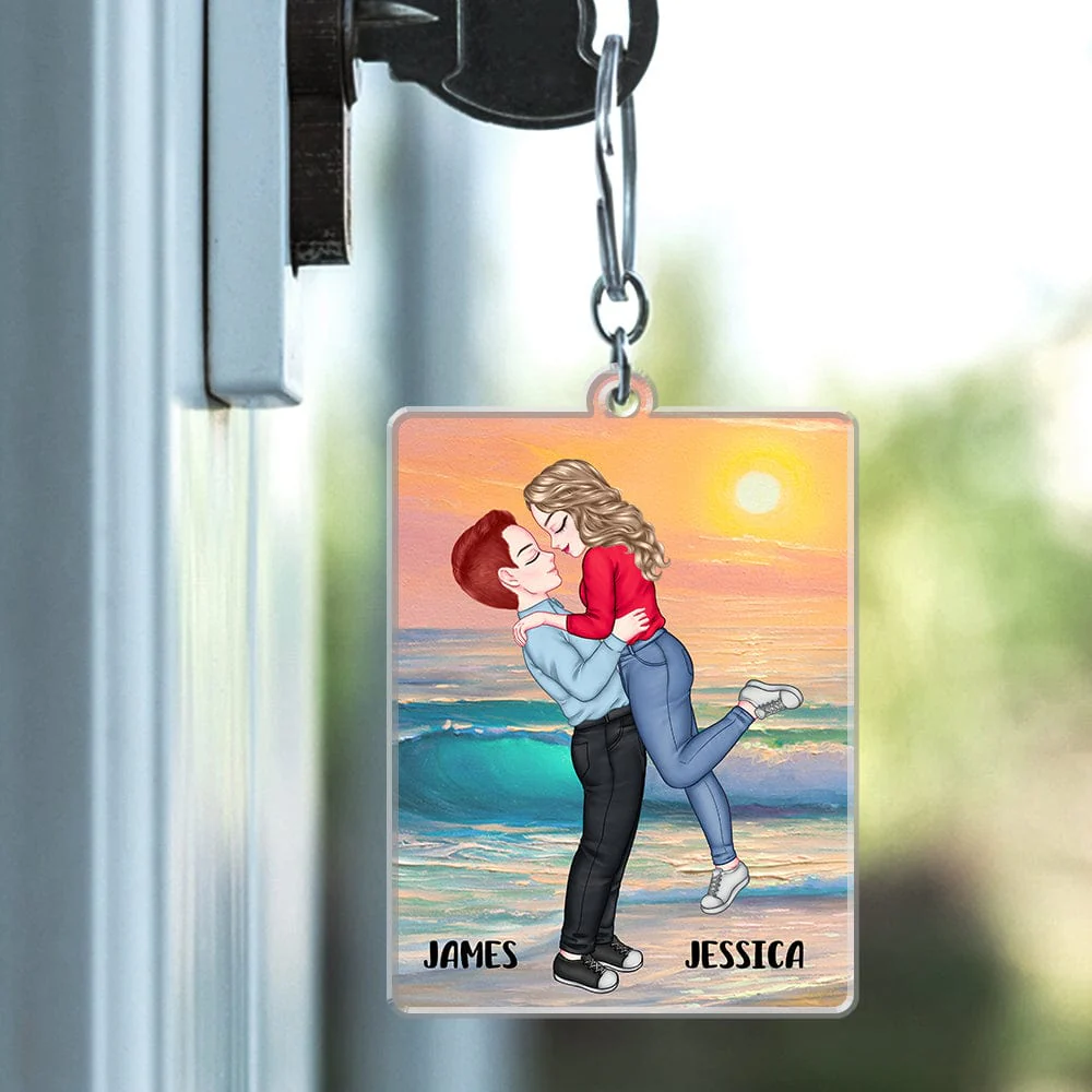 I'm Yours No Refund Valentine's Day Keychain Personalized Gift TA29 890257 - Image 4