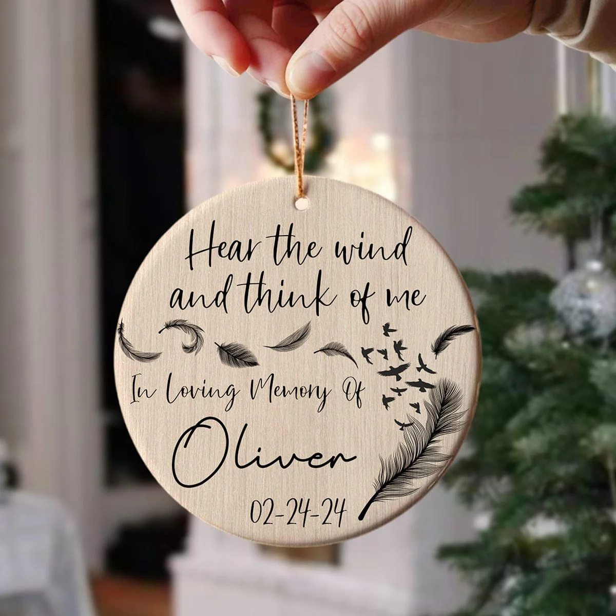 In Loving Memory Memorial Ceramic Ornament Personalized Gifts TH10 892035 - Image 4