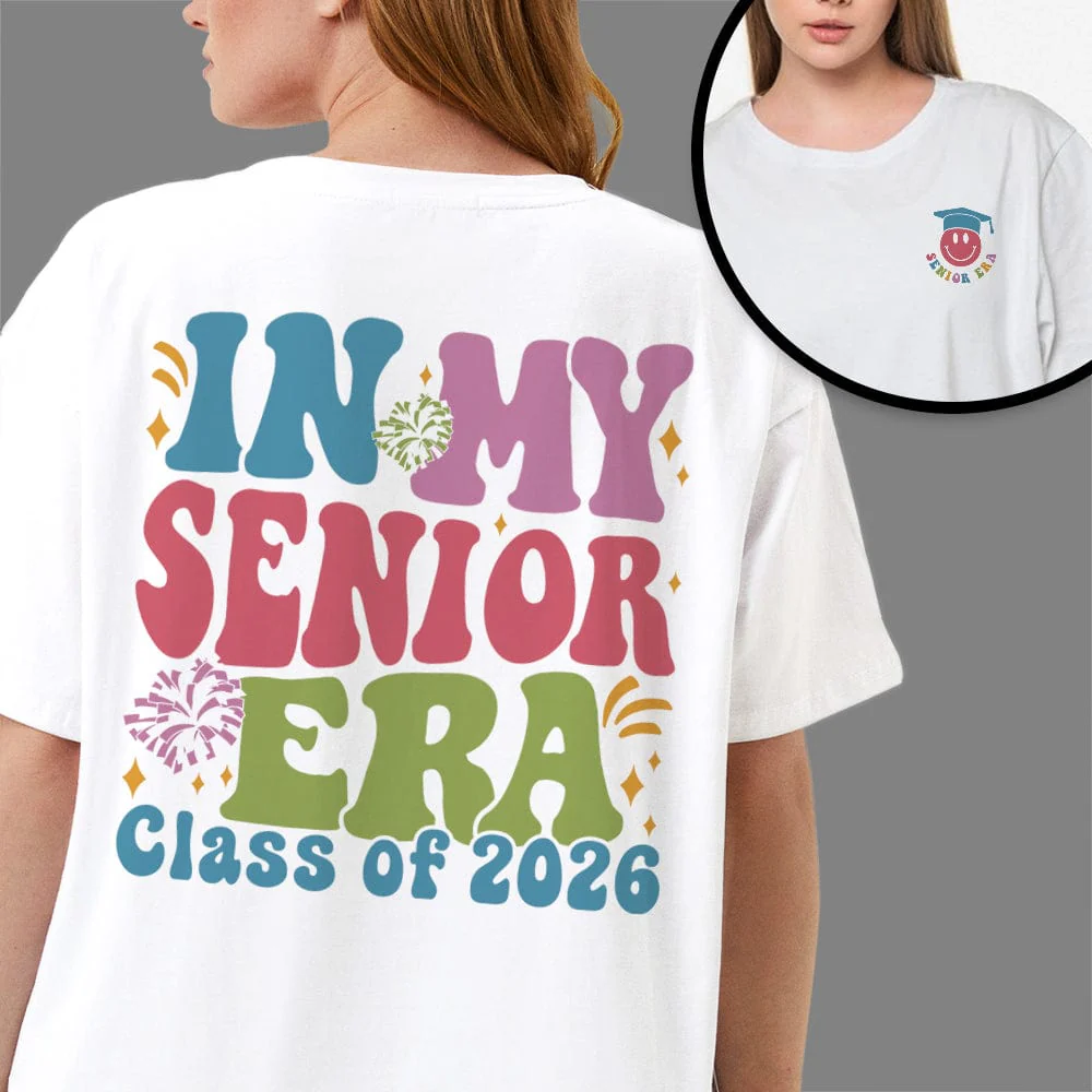In My Senior Era 2024 Graduation Shirt Personalized Gift K228 890047 - Image 11