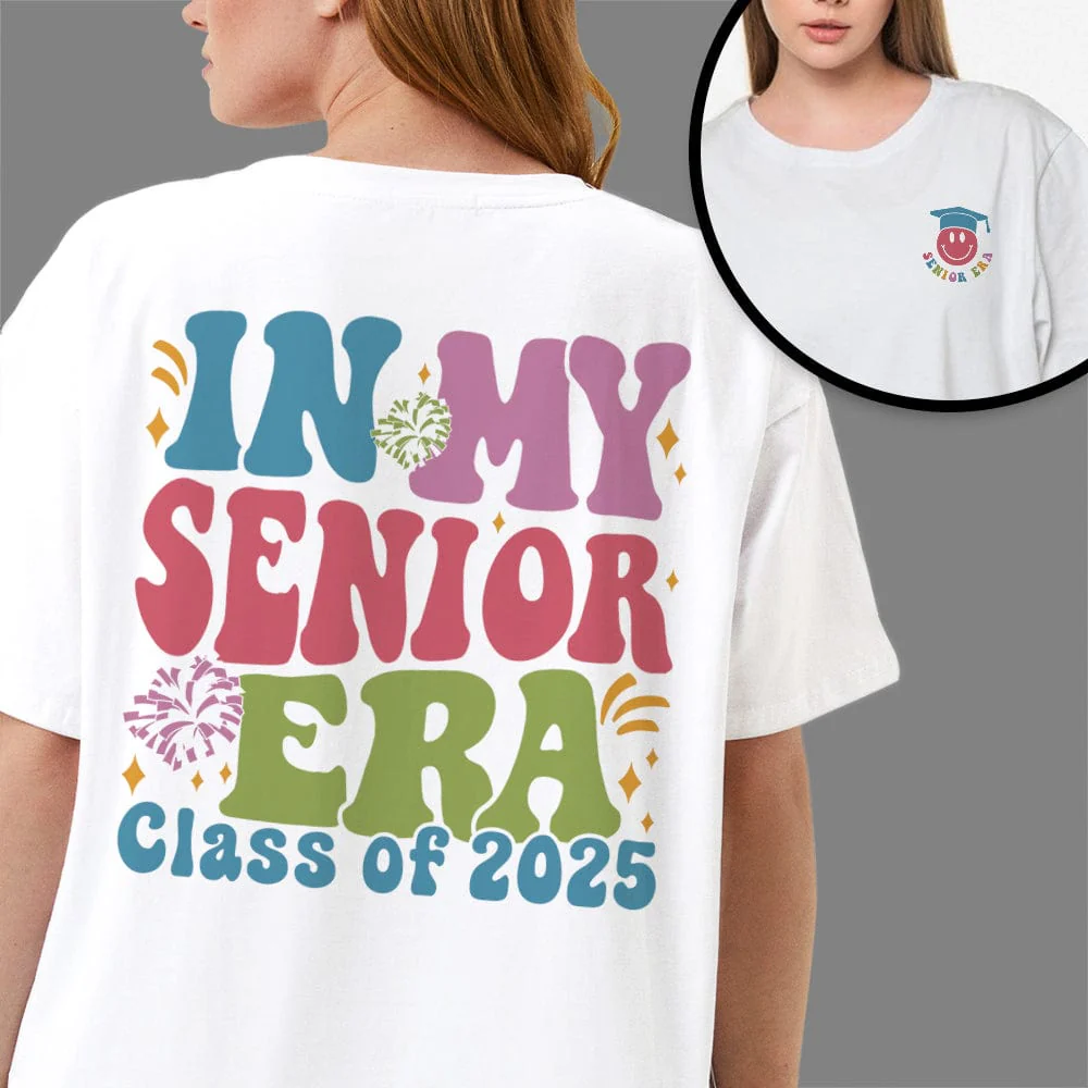 In My Senior Era 2024 Graduation Shirt Personalized Gift K228 890047 - Image 5