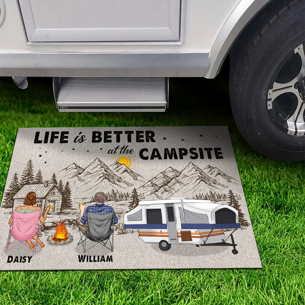 Life Is Better At The Campsite Camping Doormat K228 889633 - Image 4