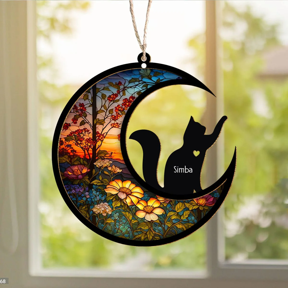 Lost The Cat Memorial Suncatcher Personalized Gift N304 889907