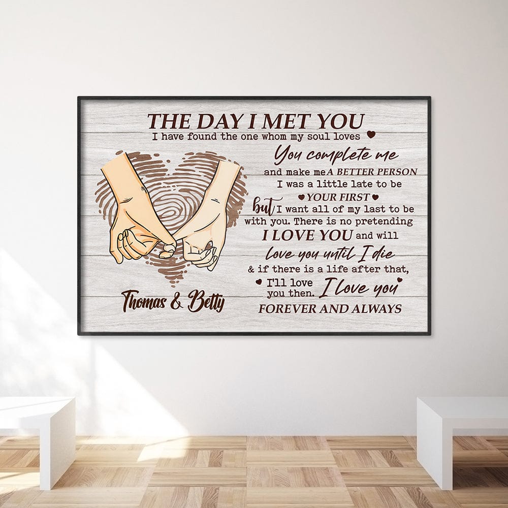 Love You Forever And Always Valentine Poster Personalized Gift TA29 890187 - Image 5