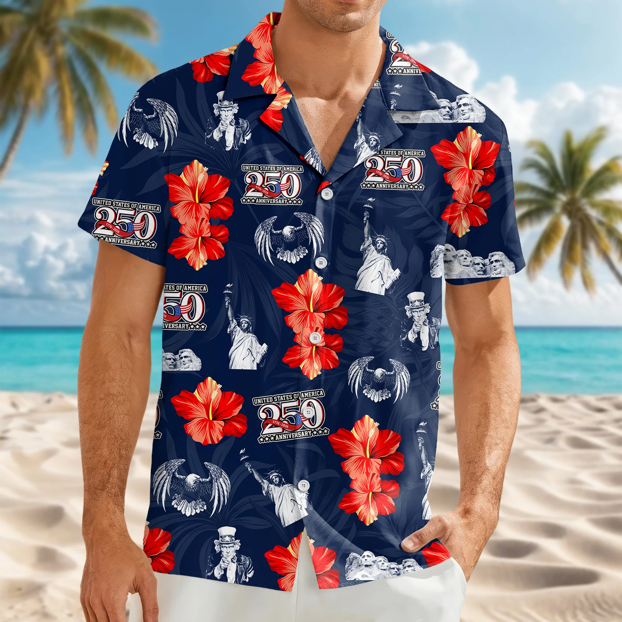 Personalized 250 Anniversary 1776-2026 Hawaii Shirt TH10 898867 - Image 5