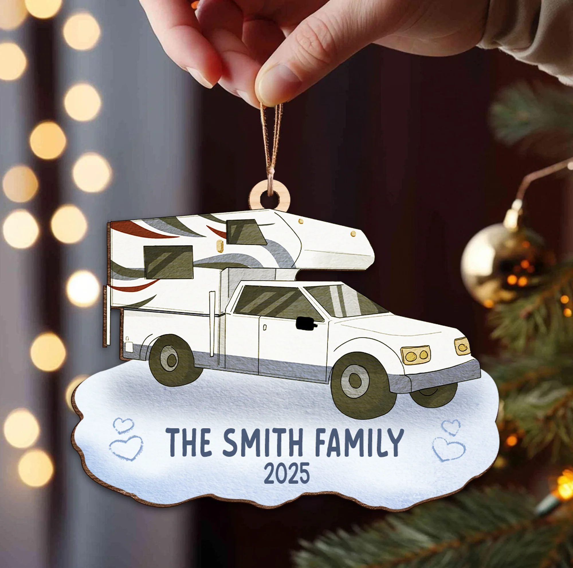 Personalized Camping Car Wooden Ornament For Camping Lover TH10 894935 - Image 2