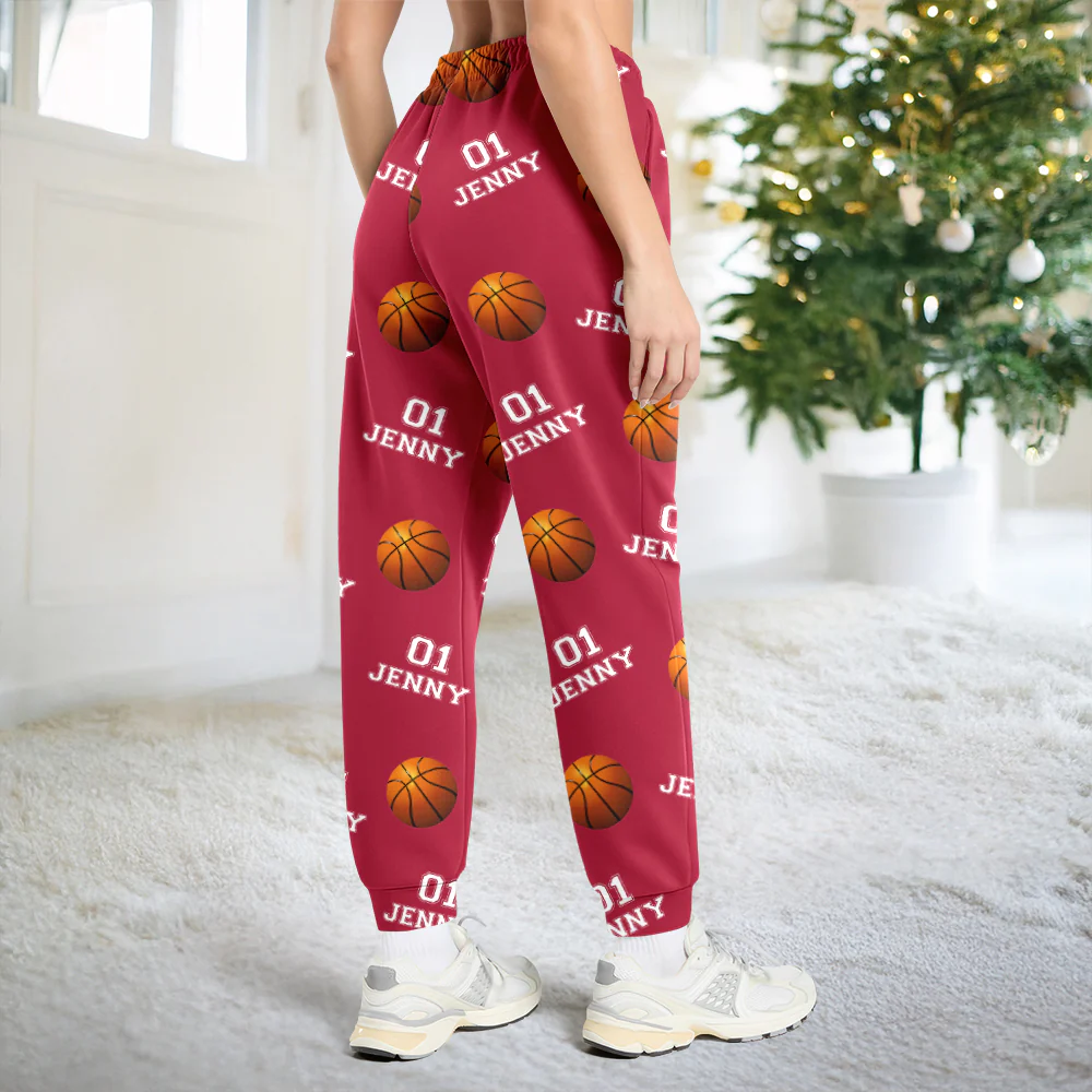 Personalized Custom Name And Number Sweatpants For Basket Ball Lover TH10 896411 - Image 4