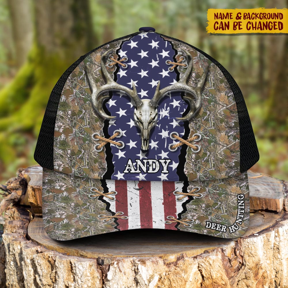 Personalized Deer Hunting Cap Hunters Gift Cap, HN590 896166 - Image 2