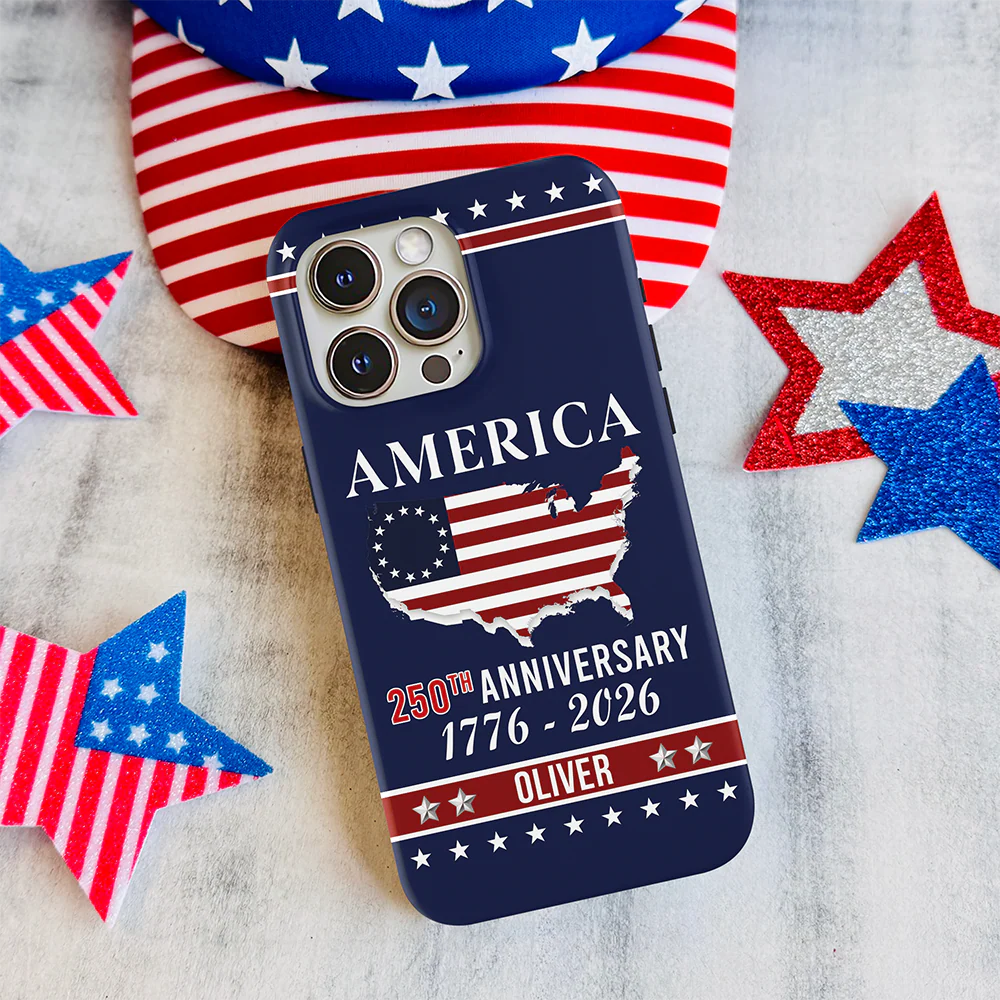 Personalized Name America 250th Anniversary Phone Case TH10 898611 - Image 2