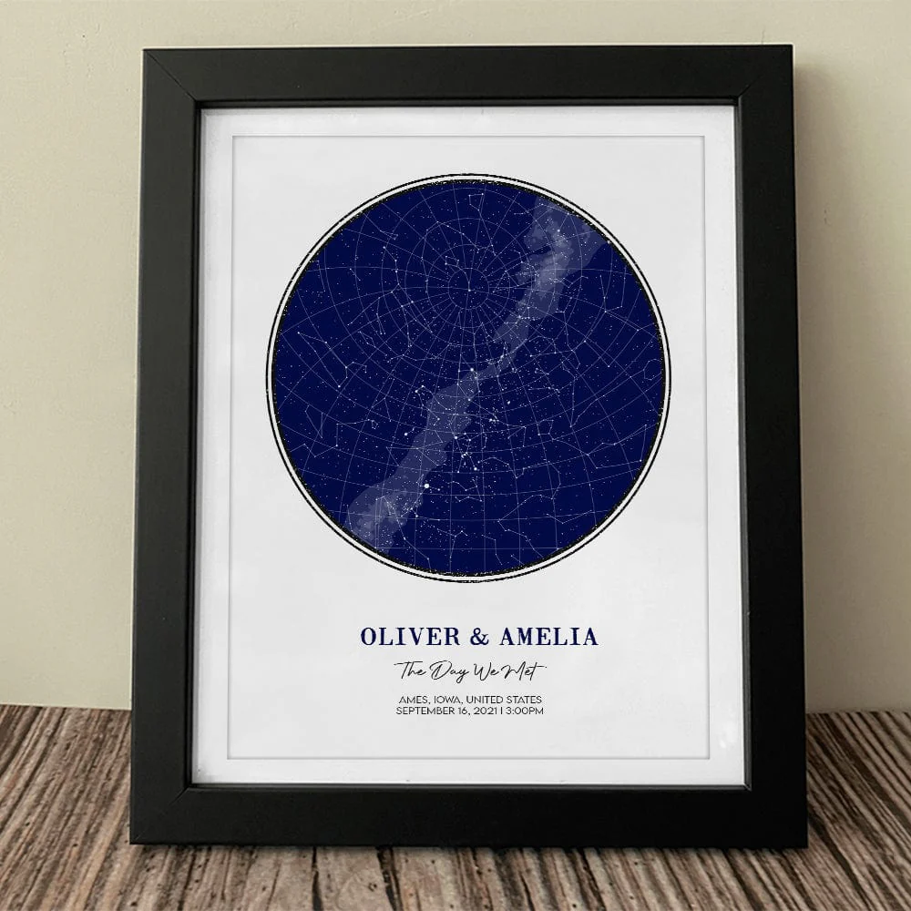 Personalized Star Map Picture Frame TA29 889585