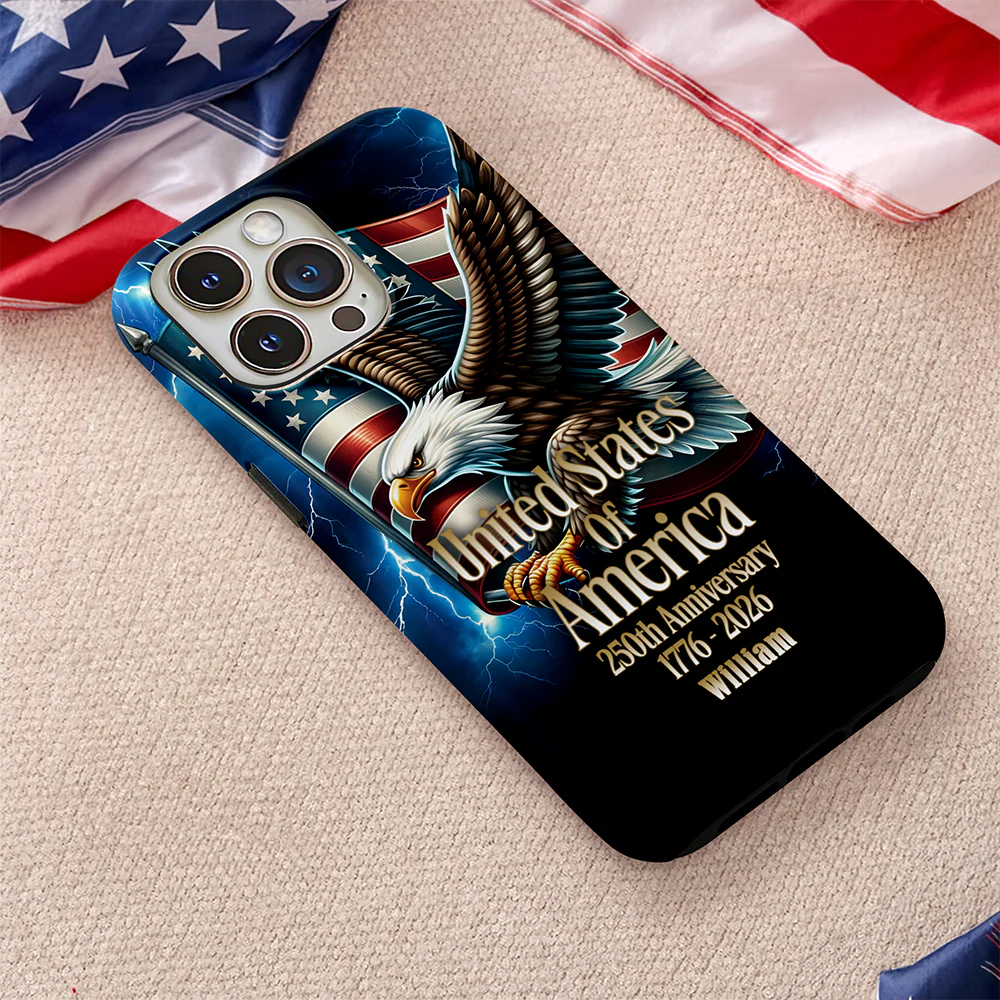 Personalized USA 250th Anniversary Phone Case TH10 898615 - Image 2