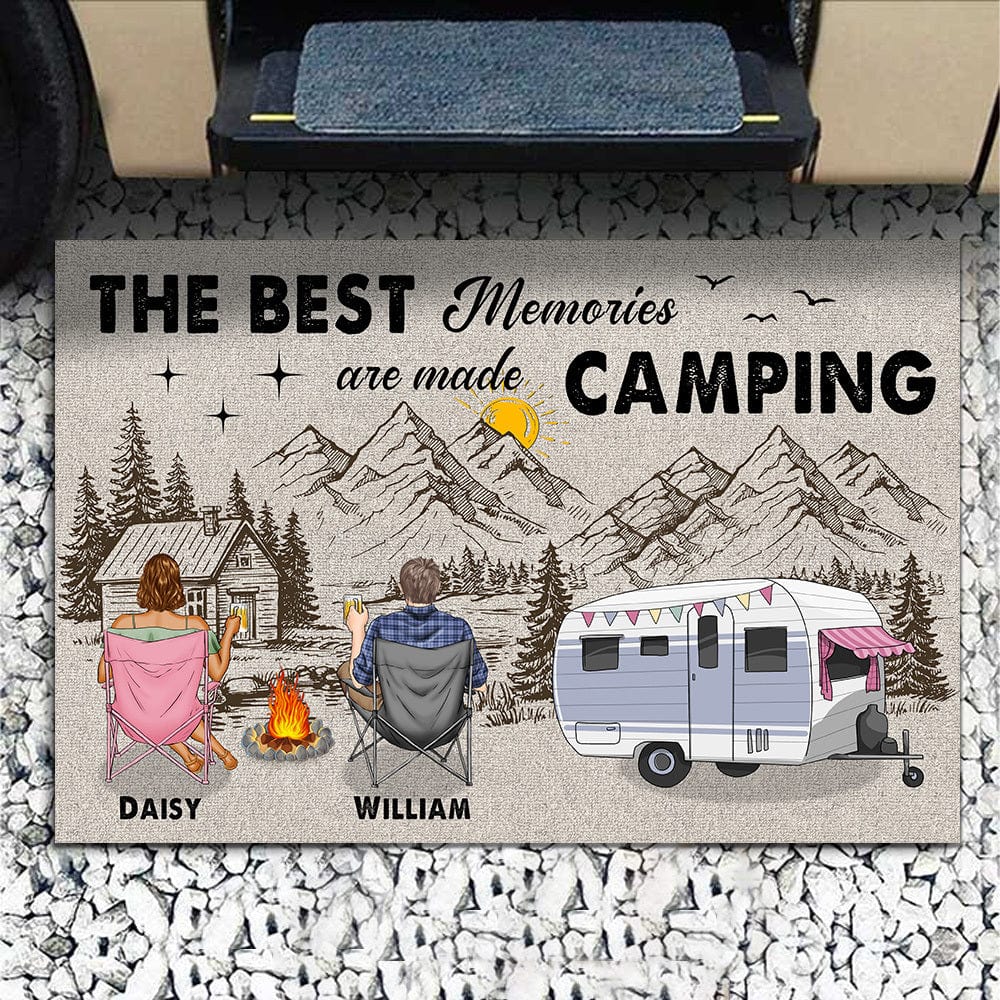 The Best Memories Is Made Camping Doormat K228 889635