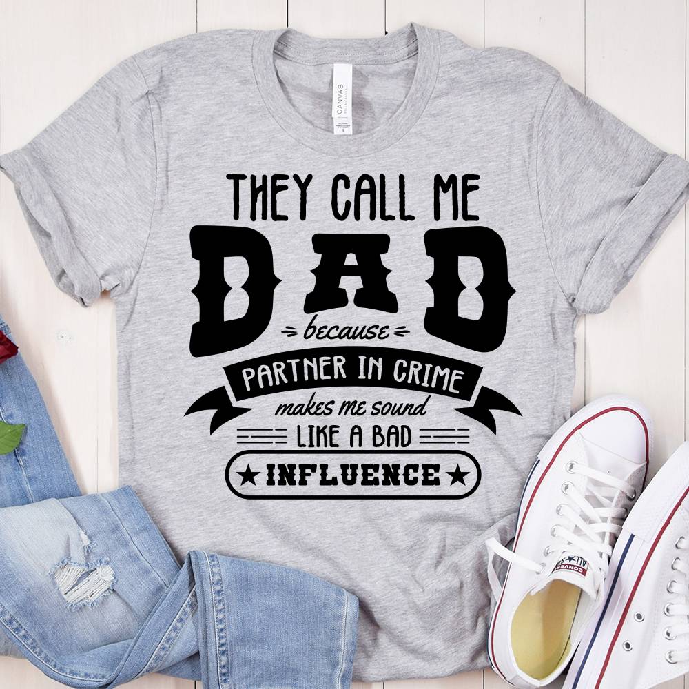 Call Me Dad Family T-shirt, HN590 - Image 2