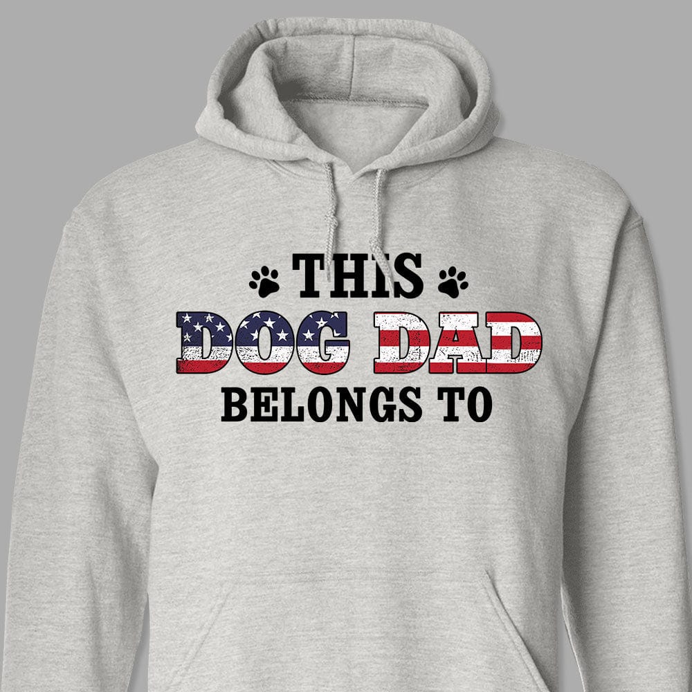 This Dog Dad Belongs To Family Shirt TA29 889491 - Image 2