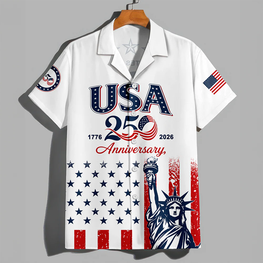 USA 250 Anniversary 1776 - 2026 Hawaiian Shirt TH10 169951 - Image 7