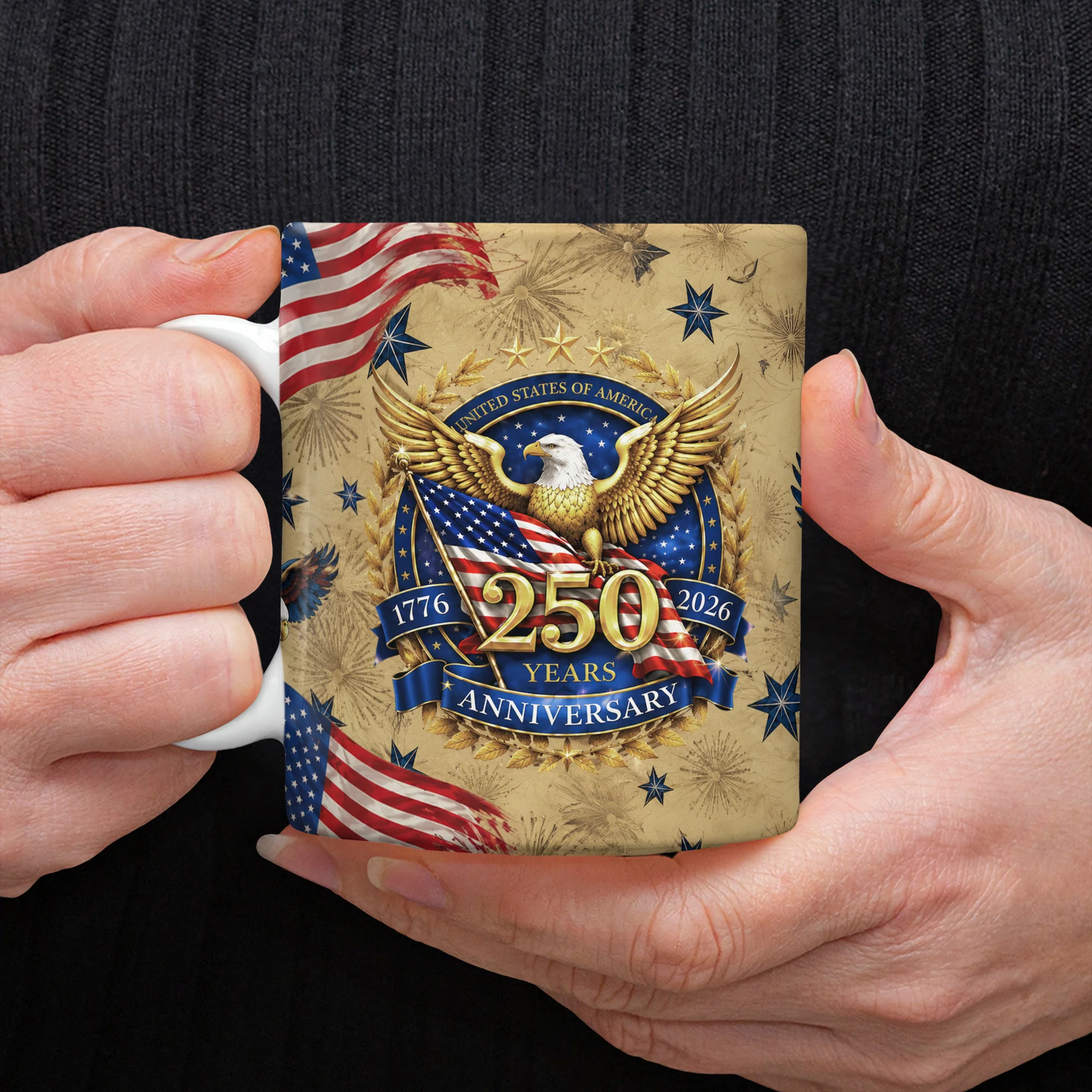 USA 250 Years Eagle Mug TH10 170063 - Image 3