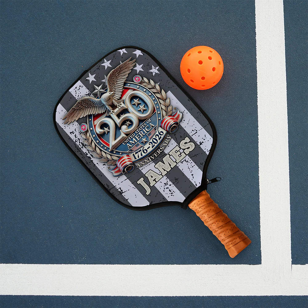 USA Eagles 250th Anniversary Semiquincentennial 1776-2026 Pickleball Cover For Sport Player TH10 898809 - Image 4