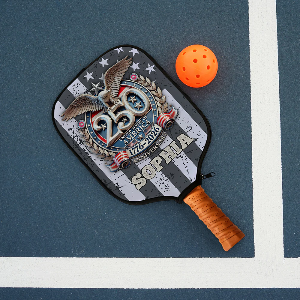 USA Eagles 250th Anniversary Semiquincentennial 1776-2026 Pickleball Cover For Sport Player TH10 898809 - Image 6