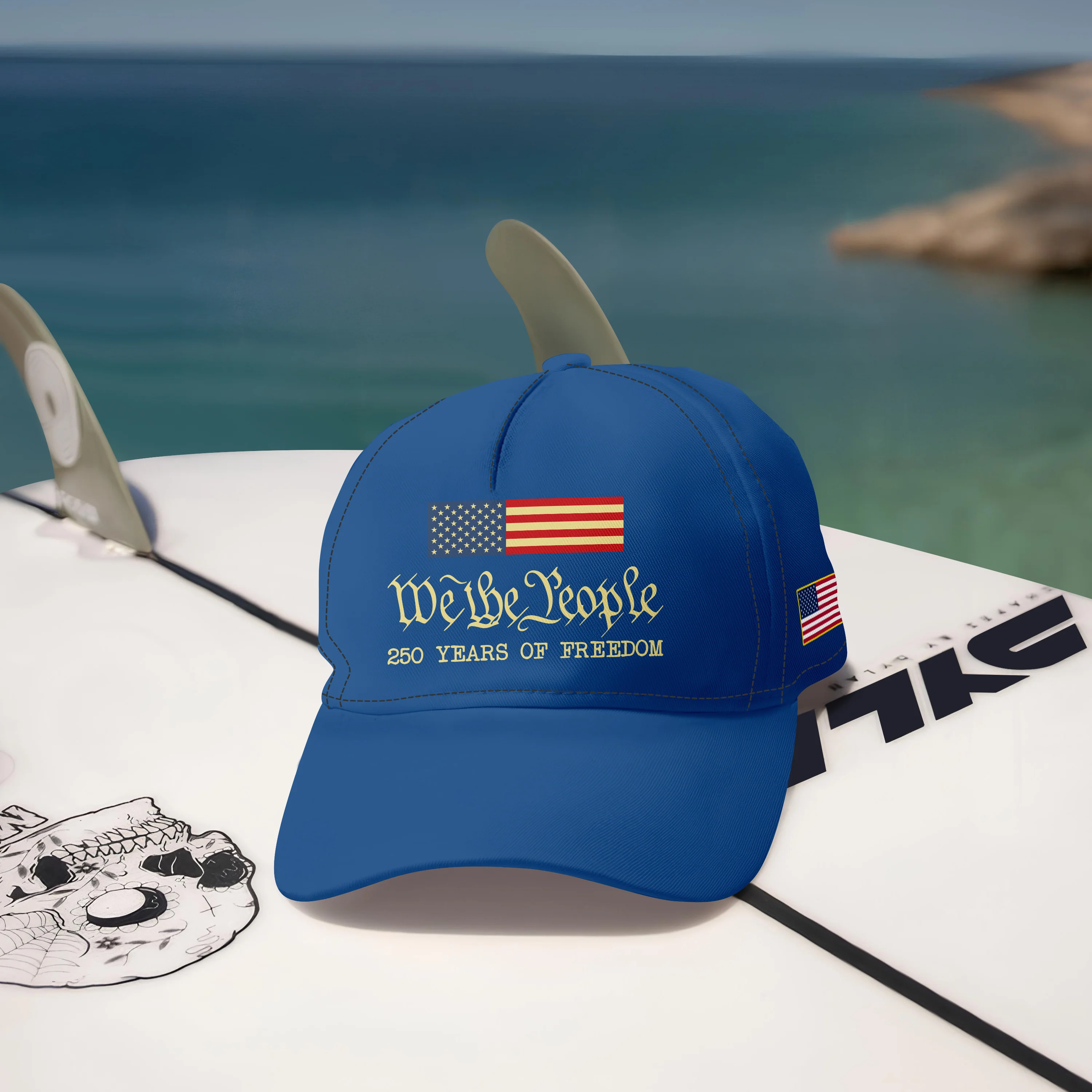 We The People 250 Years Of Freedom AOP Cap TH10 896831 - Image 3
