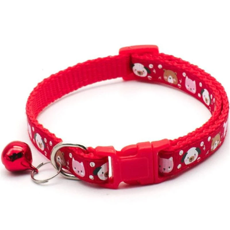 Fashion Colorful Pattern Bear Collar For Dog Cat - Image 11