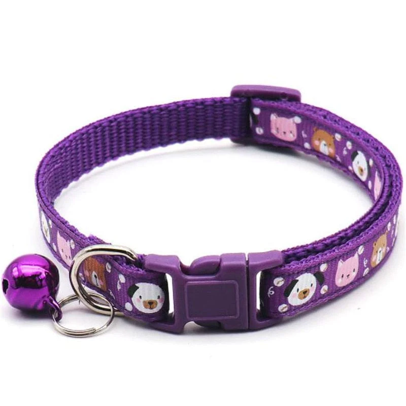 Fashion Colorful Pattern Bear Collar For Dog Cat - Image 12