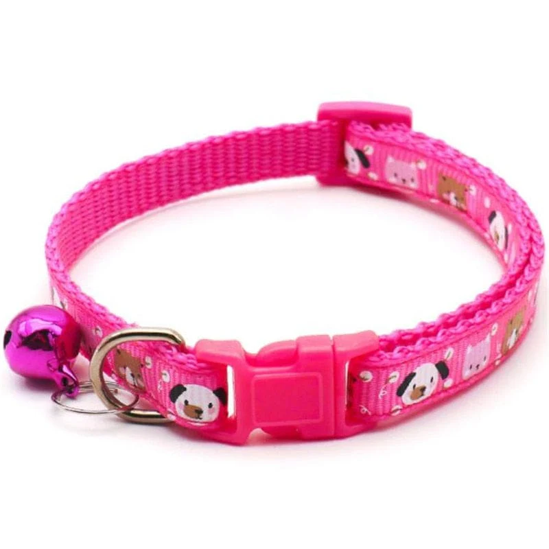 Fashion Colorful Pattern Bear Collar For Dog Cat - Image 4