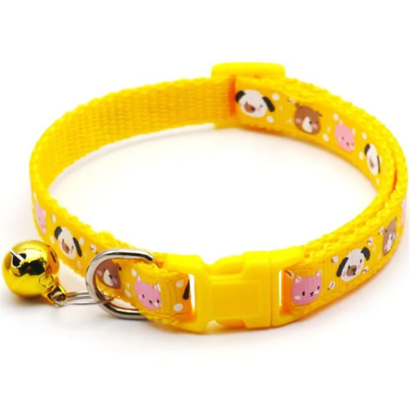 Fashion Colorful Pattern Bear Collar For Dog Cat - Image 7