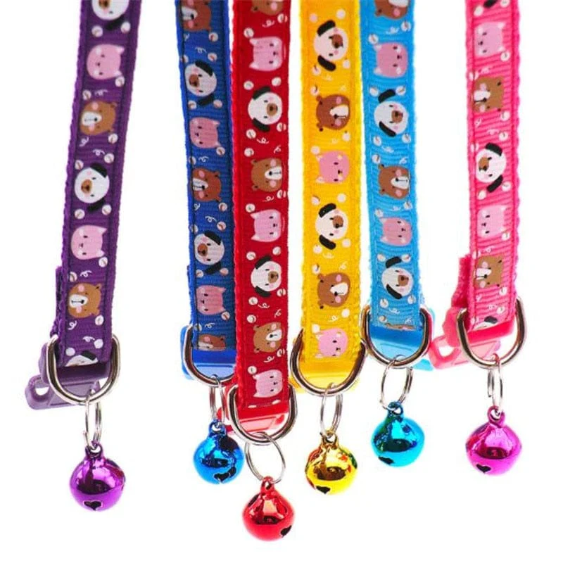 Fashion Colorful Pattern Bear Collar For Dog Cat - Image 9