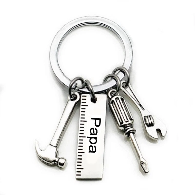 Fashion Dad Letters Keychains - Image 9