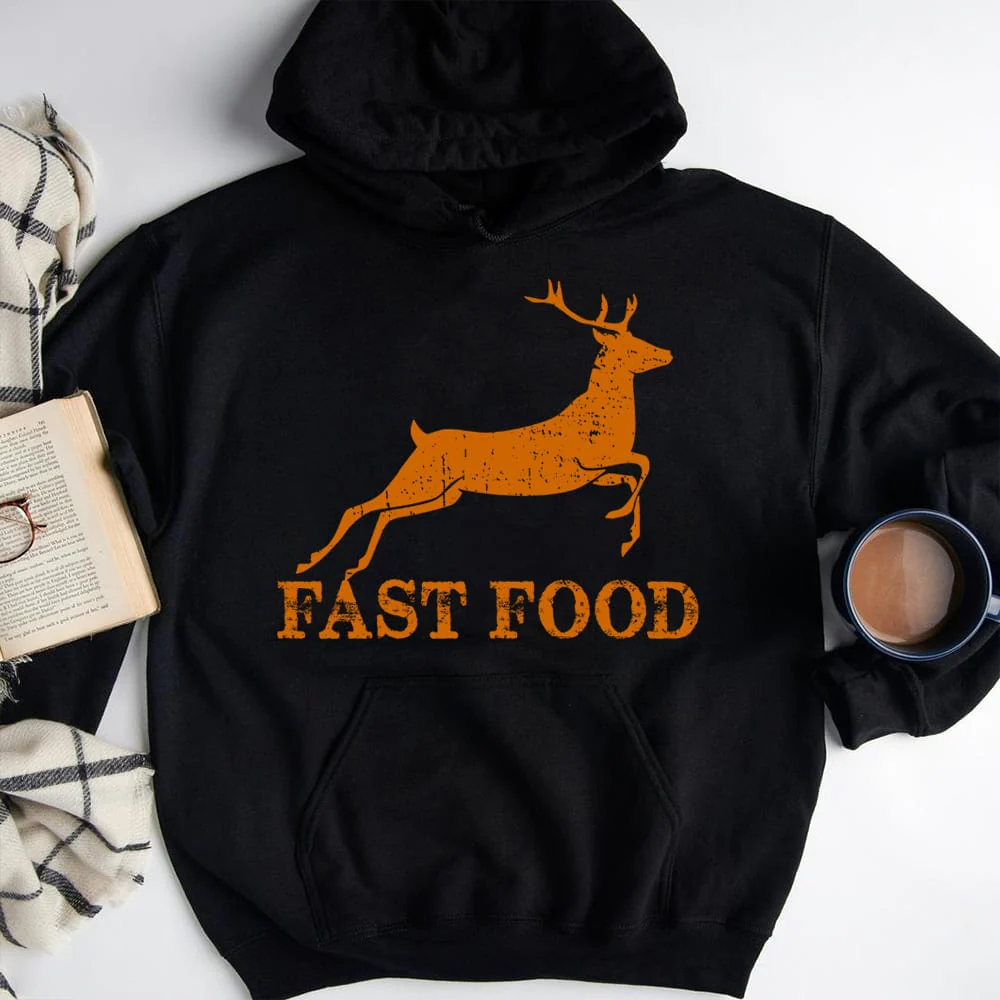 Fast Food Funny Hunting T-shirt, Hunter Gift N304 HN590
