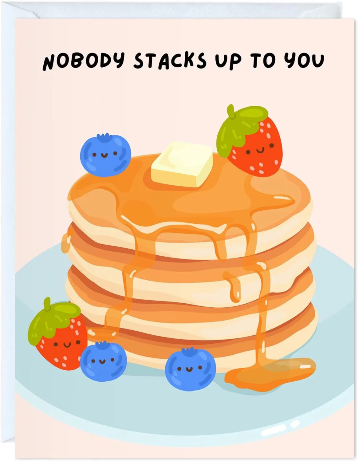 Fathers Day Card for Dad Birthday, Anniversary Husband Him Grandpa Grandfather Stepdad Stepfather, Birthday Thank You Kawaii Greeting Card (Thanks for Feeding Me ...) - Image 13
