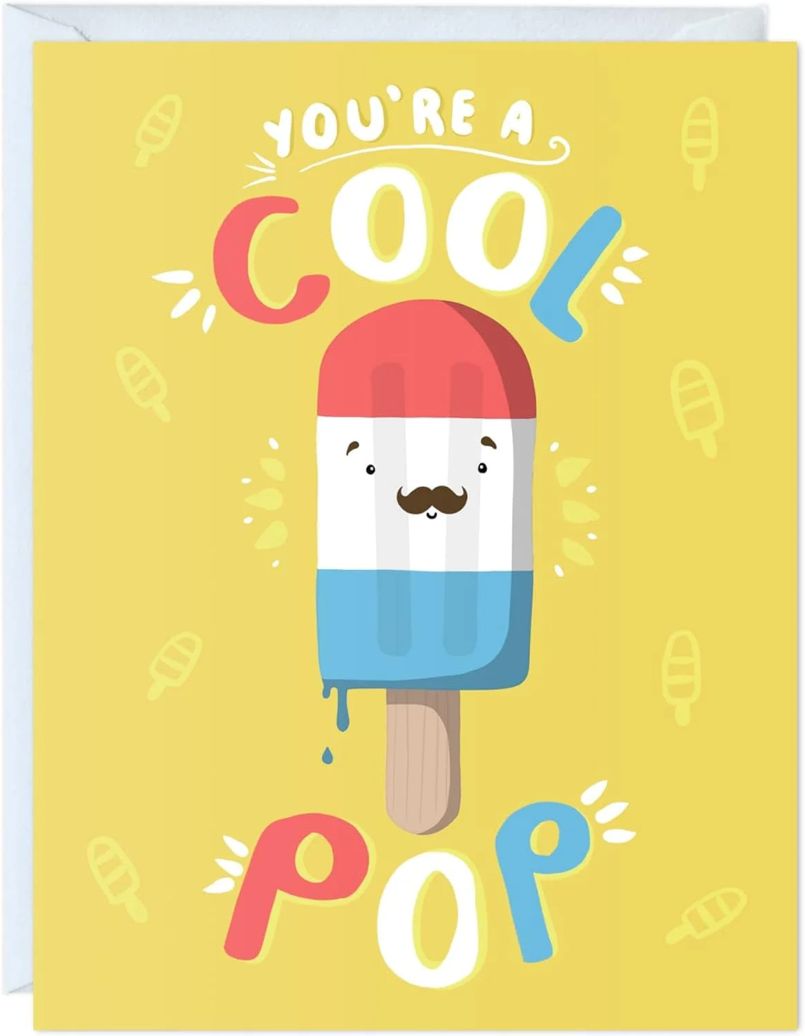 Fathers Day Card for Dad Birthday, Anniversary Husband Him Grandpa Grandfather Stepdad Stepfather, Birthday Thank You Kawaii Greeting Card (Thanks for Feeding Me ...) - Image 15
