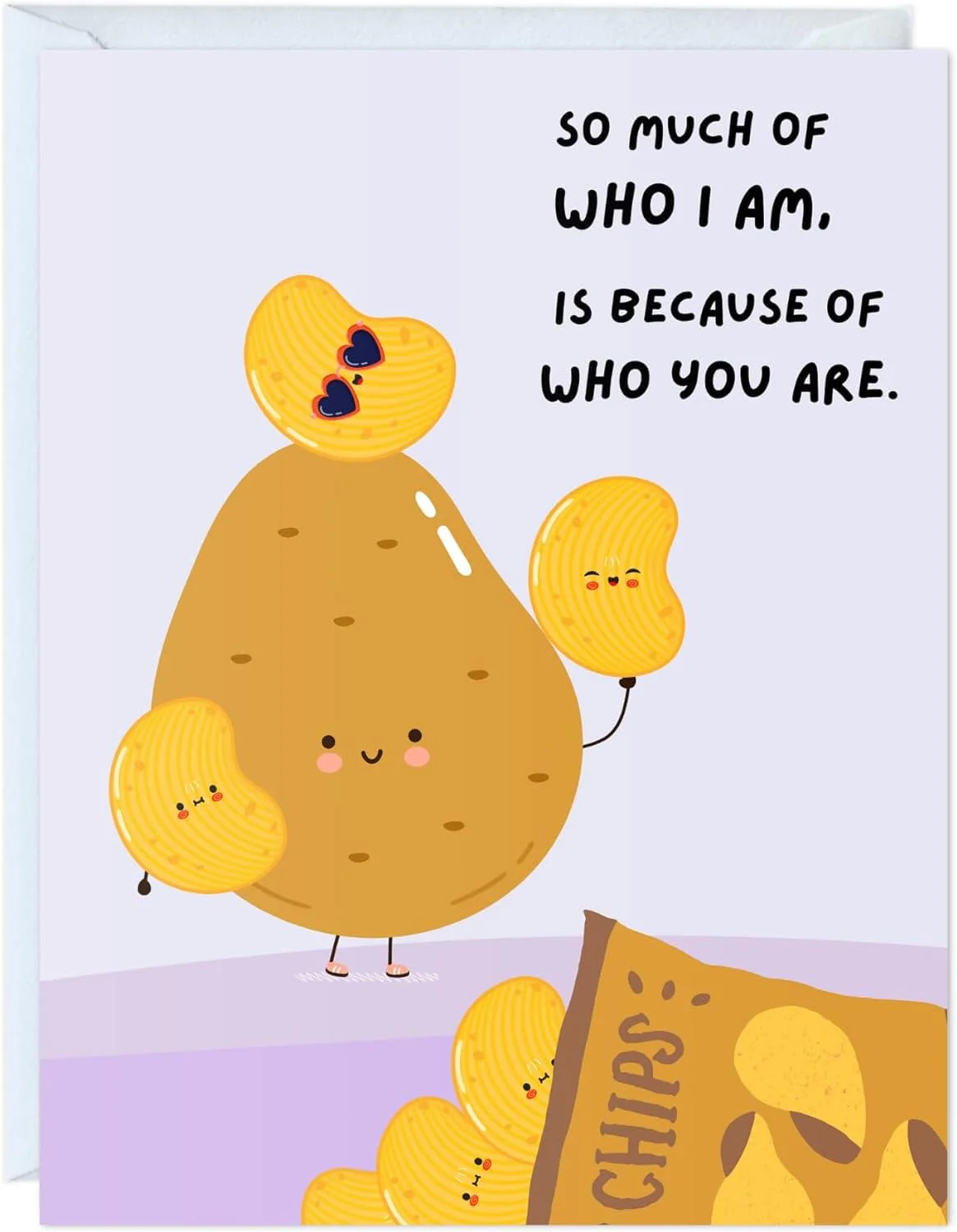 Fathers Day Card for Dad Birthday, Anniversary Husband Him Grandpa Grandfather Stepdad Stepfather, Birthday Thank You Kawaii Greeting Card (Thanks for Feeding Me ...) - Image 36