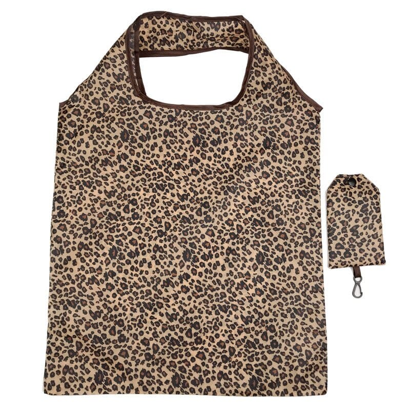Foldable Shopping Bag Reusable Travel Grocery Bag Eco-Friendly Cartoon Cat Dog Printing Tote Bag - Image 2