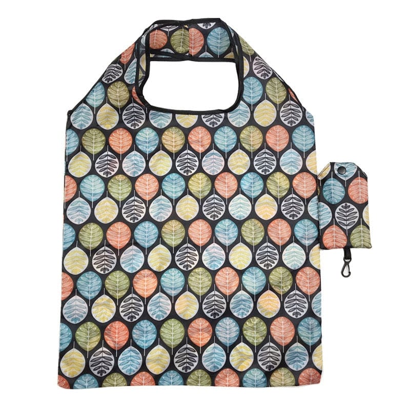 Foldable Shopping Bag Reusable Travel Grocery Bag Eco-Friendly Cartoon Cat Dog Printing Tote Bag - Image 5
