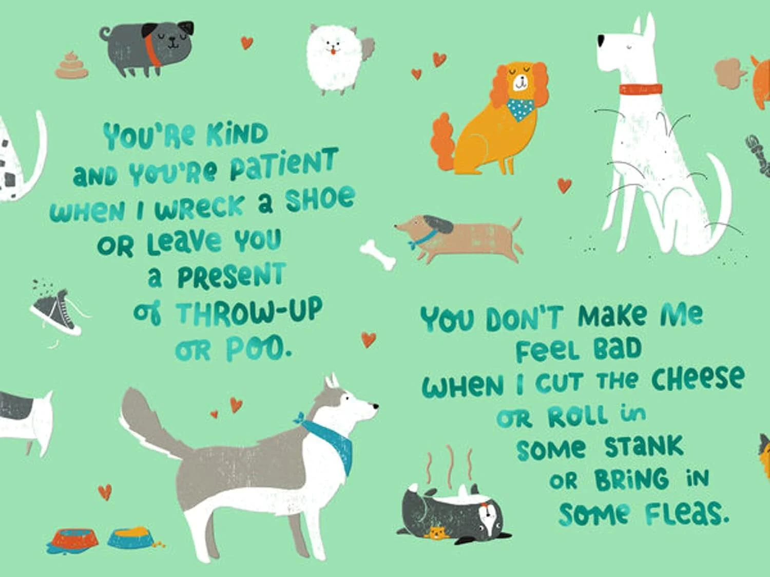Funny Fathers Day Card or Birthday Card from Dog (Best Dog Dad) - Image 2
