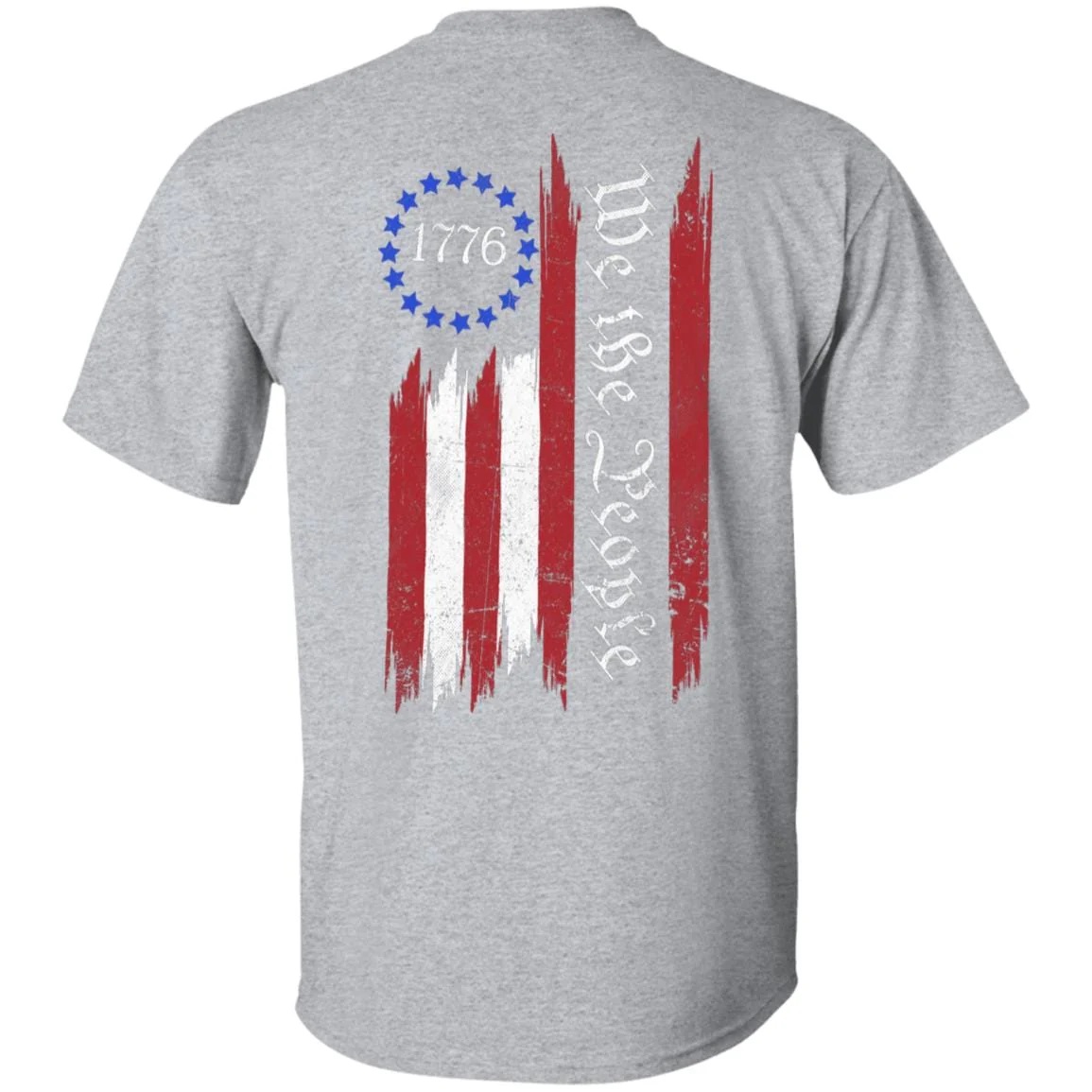 We The People Patriotic Independence Day Back Shirt H390 - Image 9