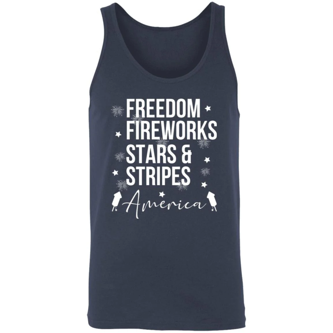 Freedom Fireworks Stars And Stripes 4th of July Shirt H404 - Image 6