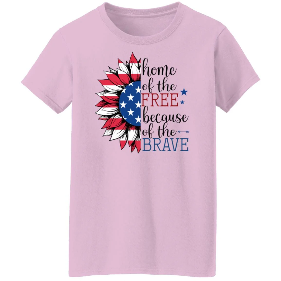 America Flag Sunflower Patriotic 4th of July Shirt H406 - Image 6