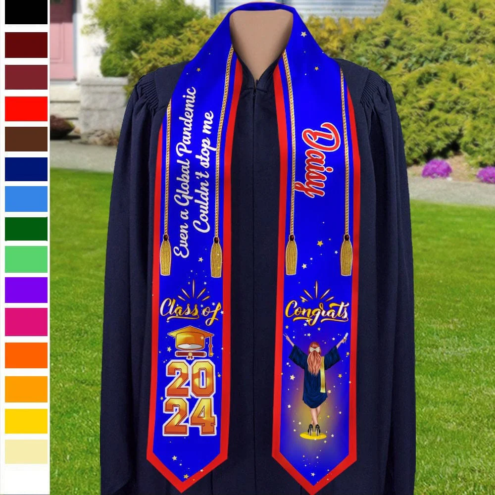 Congrats Class Of 2026 Custom Quote Graduation Stoles, graduation Gift 892293 - Image 11