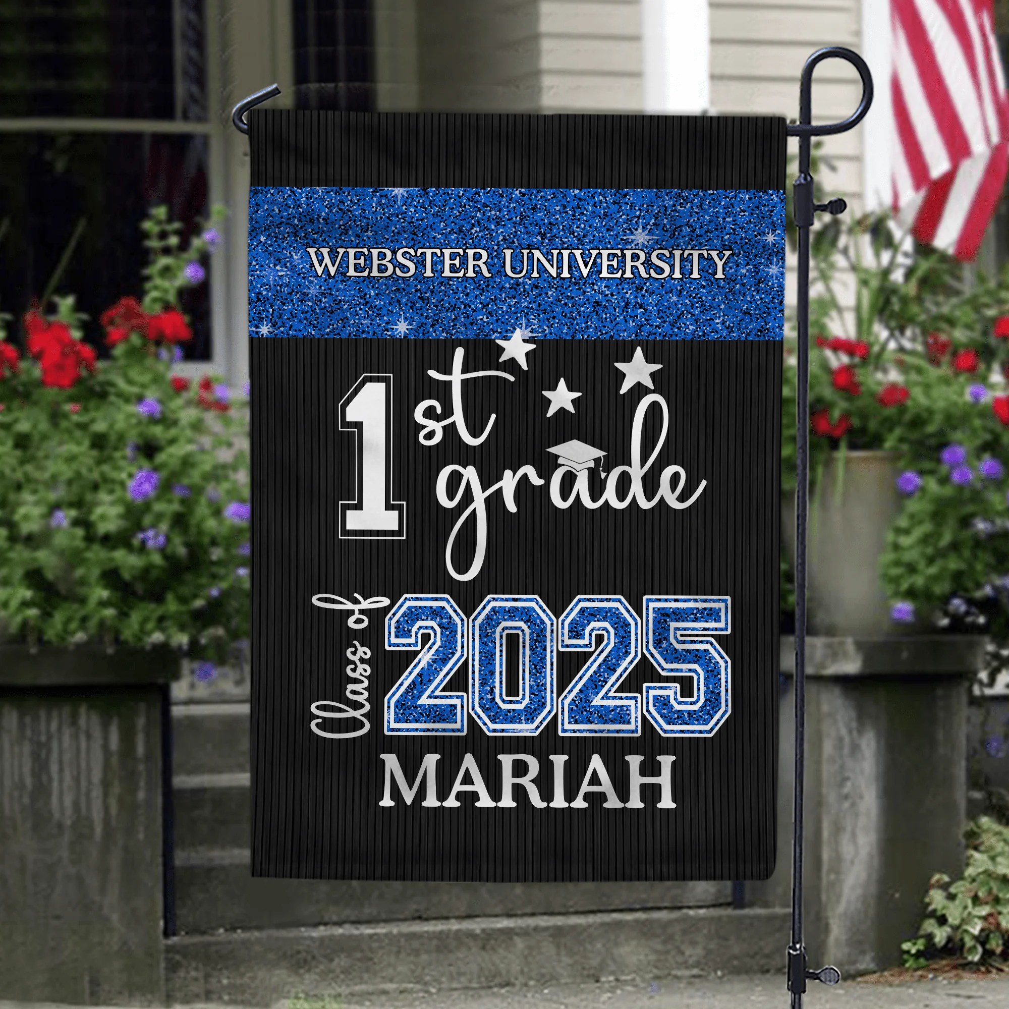Graduation Garden Flag, Senior 2025, Best Gift Idea Party Flag HN590 HA75 891884 - Image 5