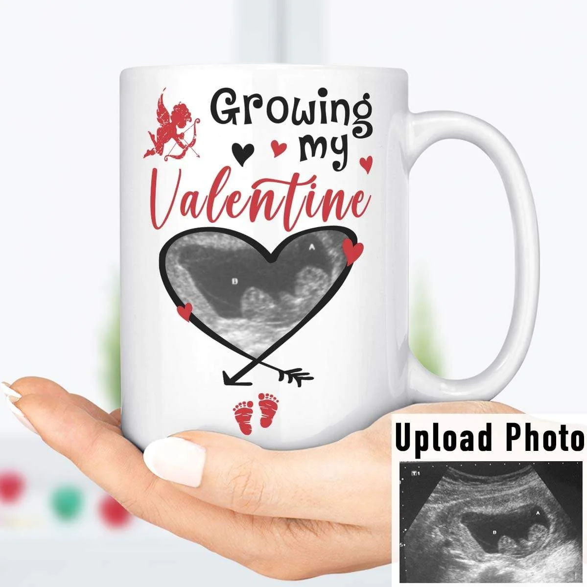 Growing My Valentine Custom Mug - Image 2