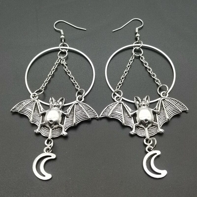 Halloween Moon, Star and Bat Dangles - Image 5