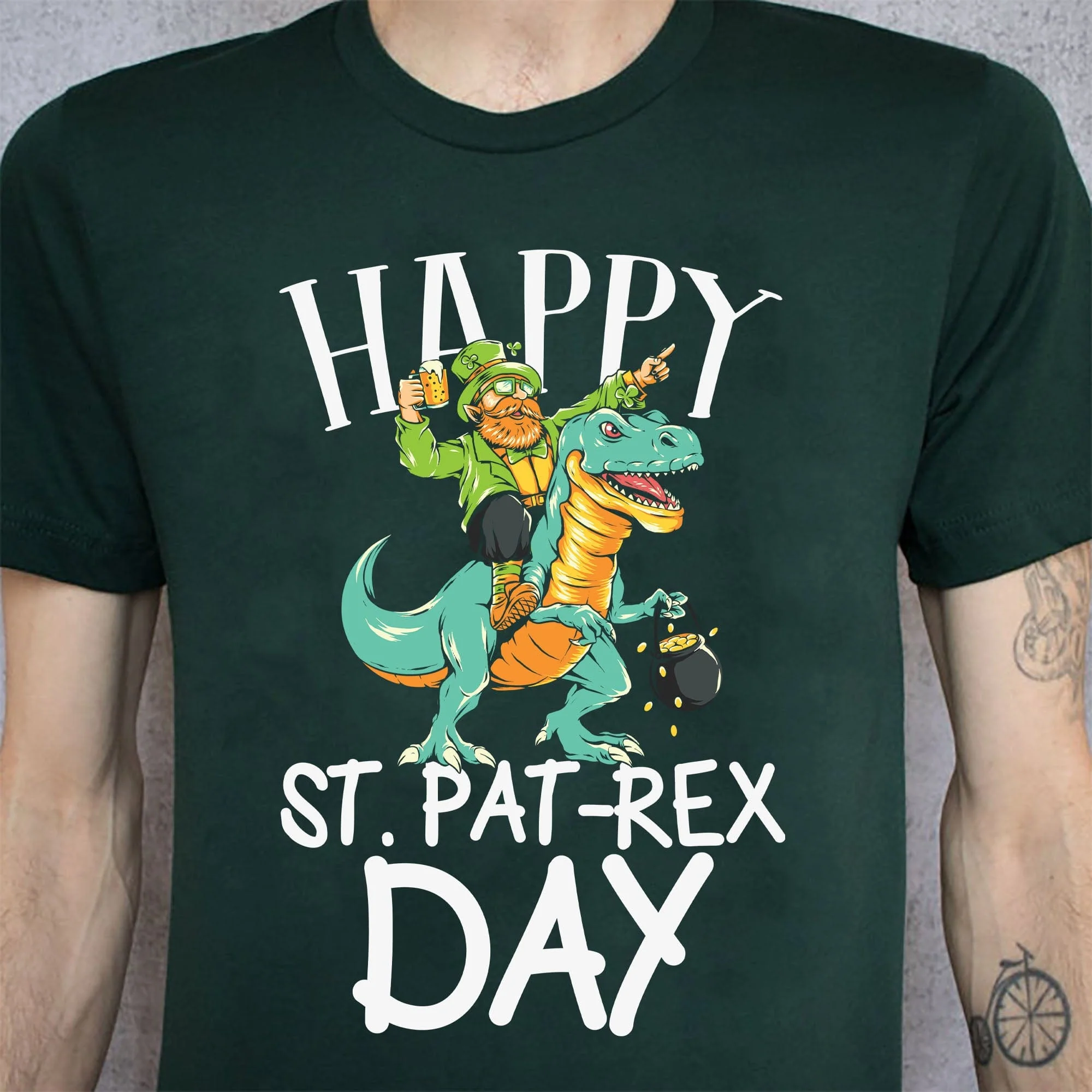 Happy St Pat-Rex Day Shirt C171