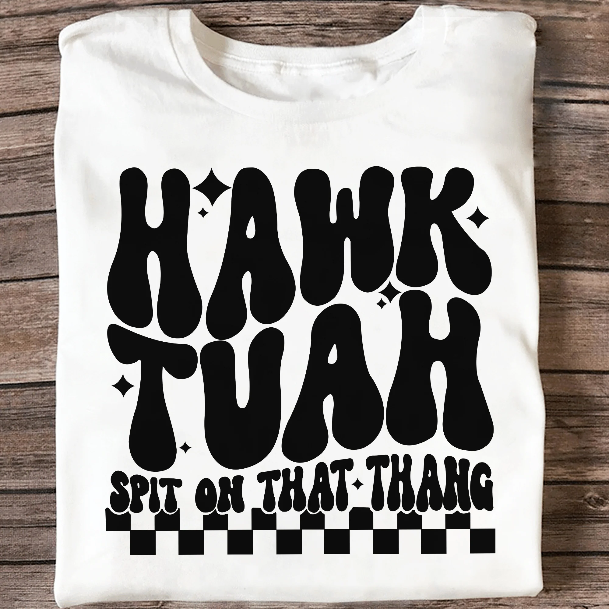 Hawk Tuah Spit In That Thang Shirt DM01 891261 - Image 4