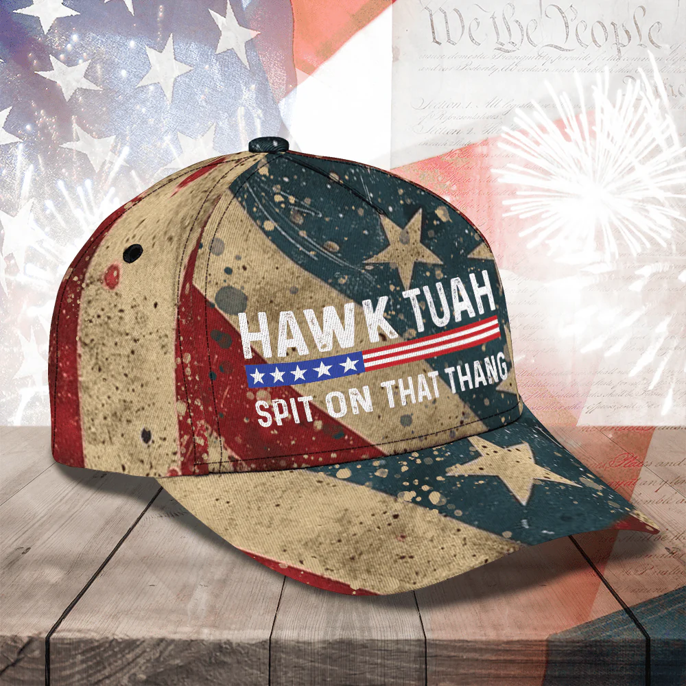 Hawk Tuah Spit On That Thang Classic Cap DM01 891307 - Image 3