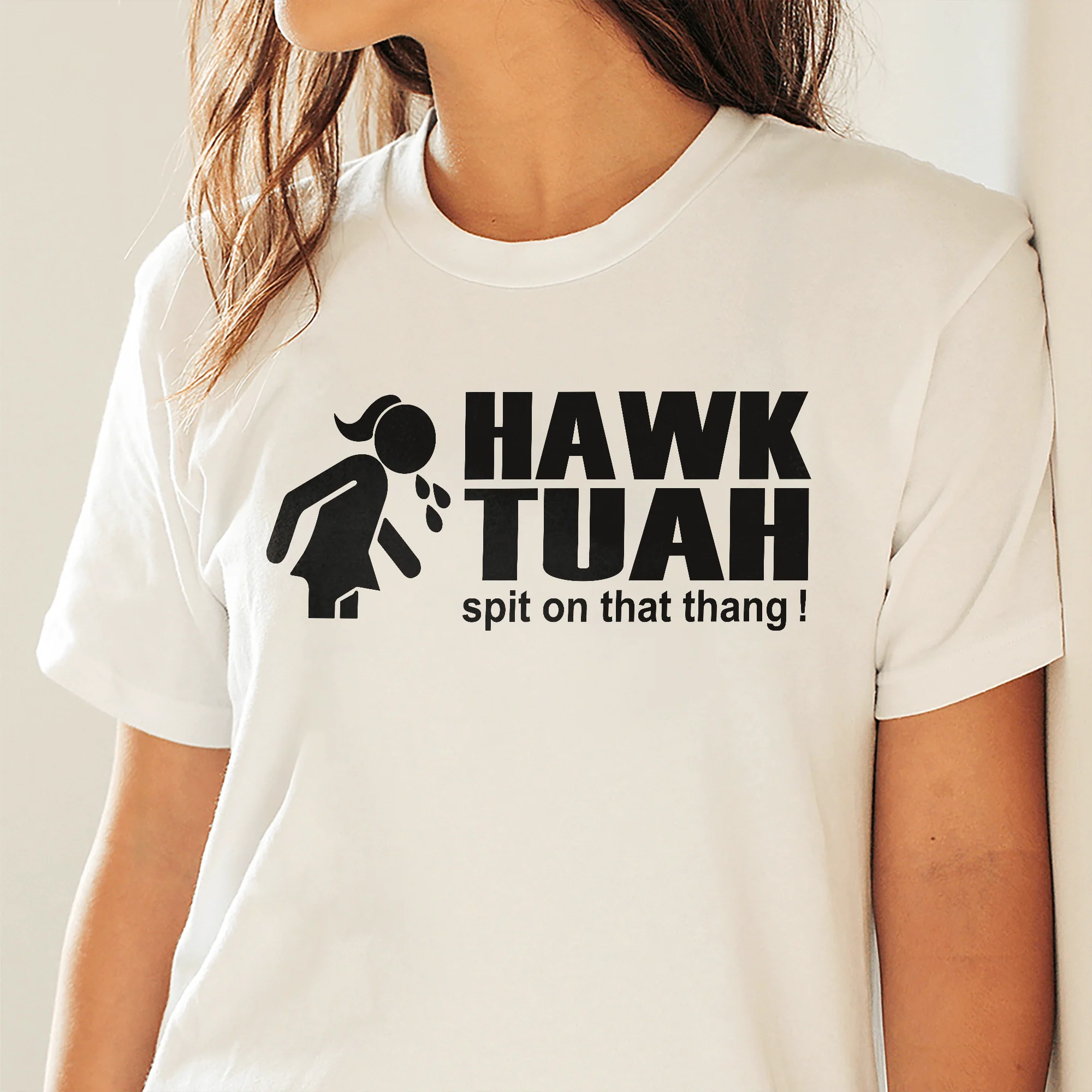 Hawk Tuah Spit on That Thang Shirt DM01 891303