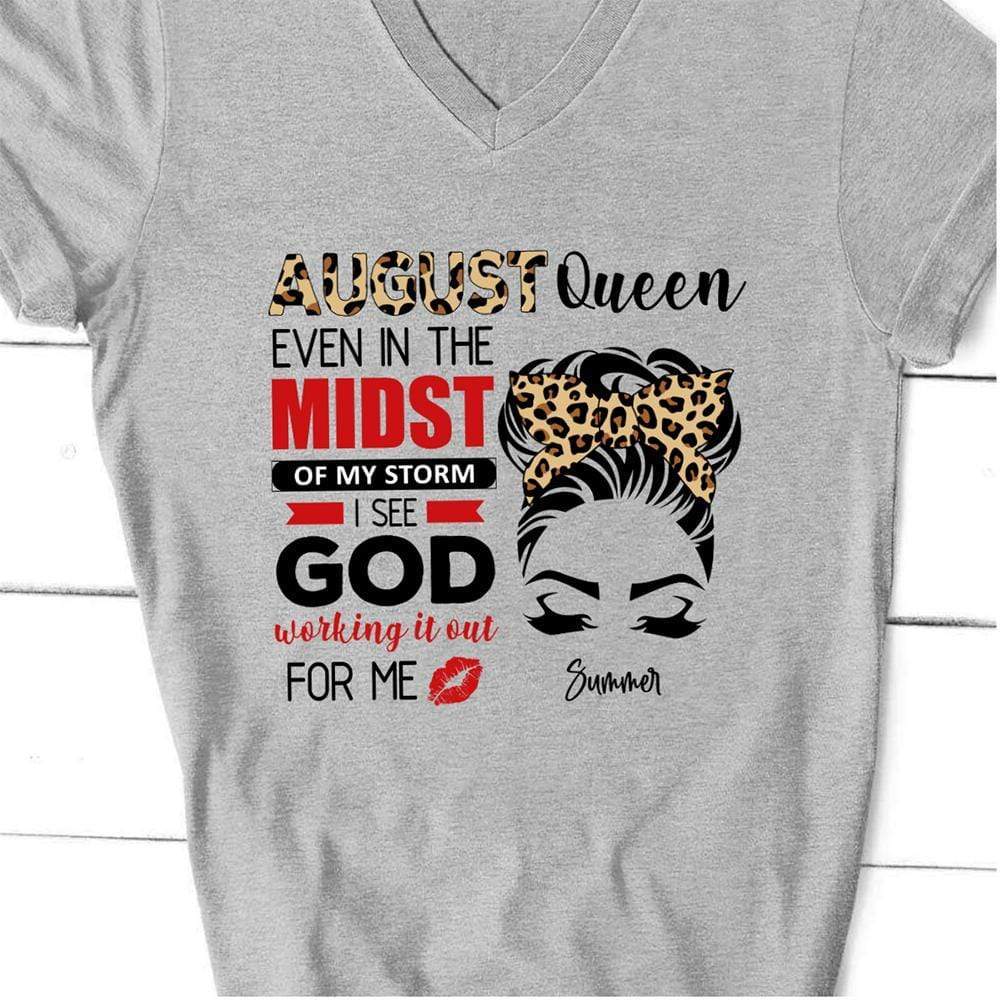 I See God Working It Out For Me Birthday Shirt - Image 4